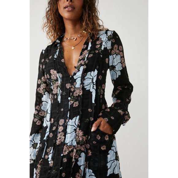 FREE PEOPLE Back At It Maxi / Black Combo - Picture 2 of 7